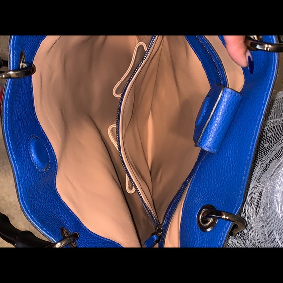 Brand New Gucci bamboo handle-Cobalt Blue - Picture 8 of 8